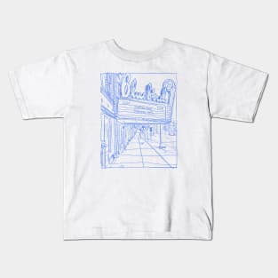 Colfax study - Bluebird Theater 1 Kids T-Shirt